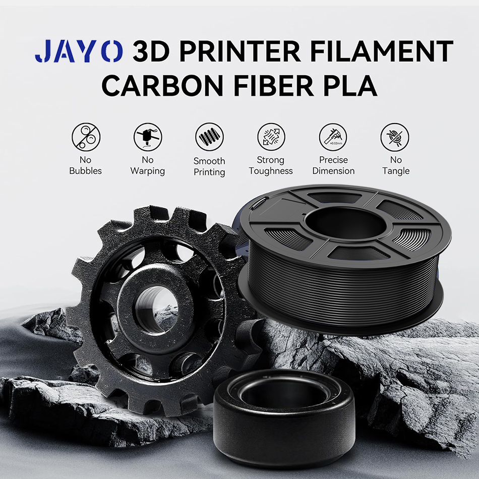 JAYO PETG-CF 3D Printer Filame - 3D Printing Nylon recension och pris