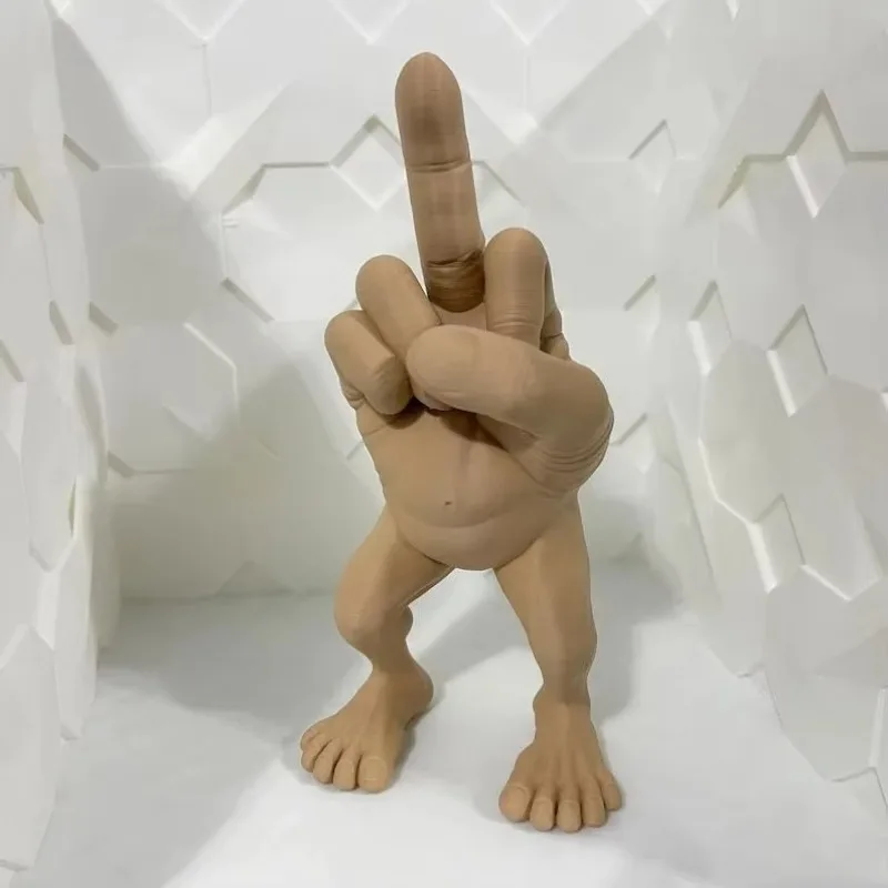 Middle Finger Desktop Decorati - 3D Printing Construction recension och pris