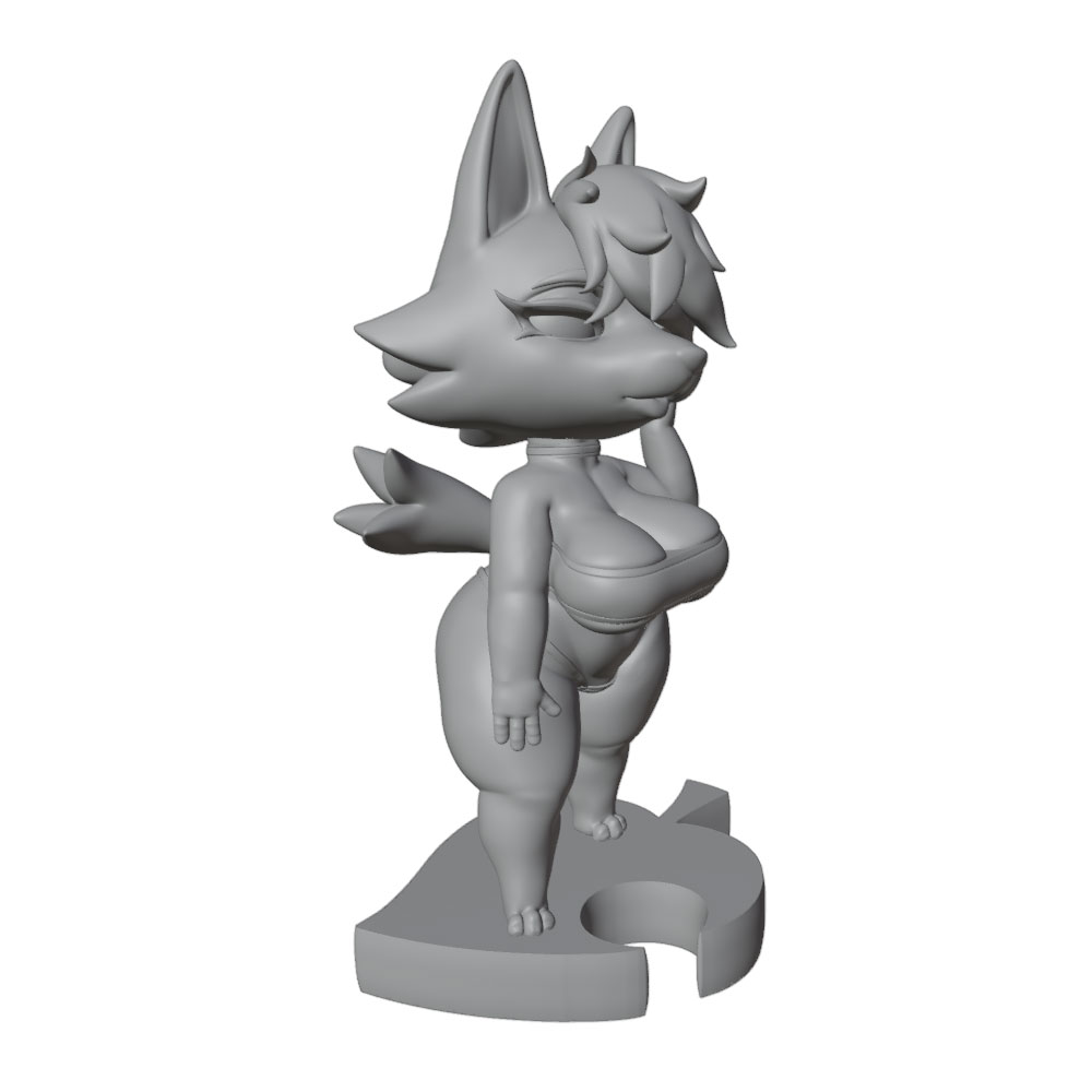 1/24foxy wolfy Anime Character - 3D Printing Article recension och pris