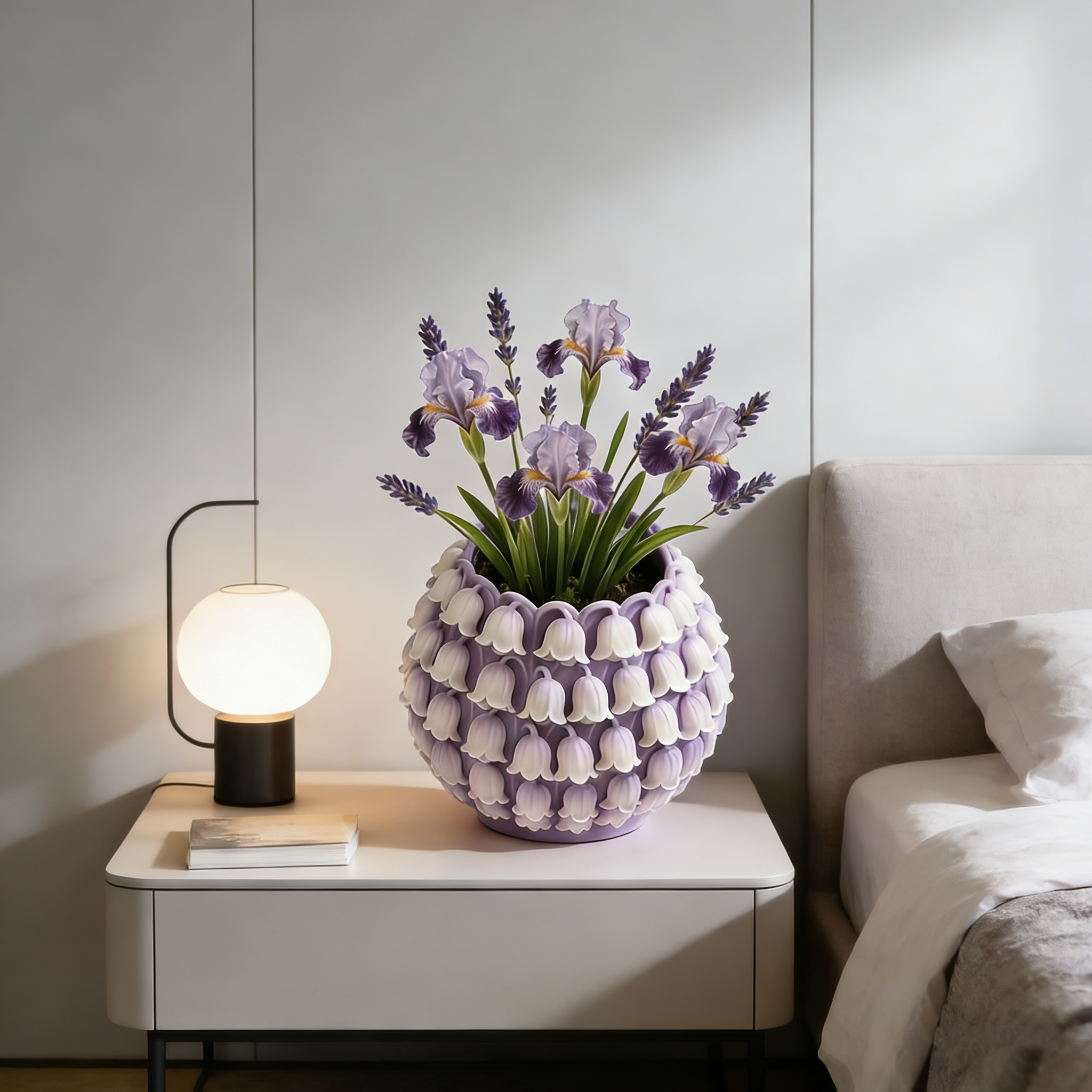 3D Textured Flower Pot Silicon - 3D Printing Vase recension och pris