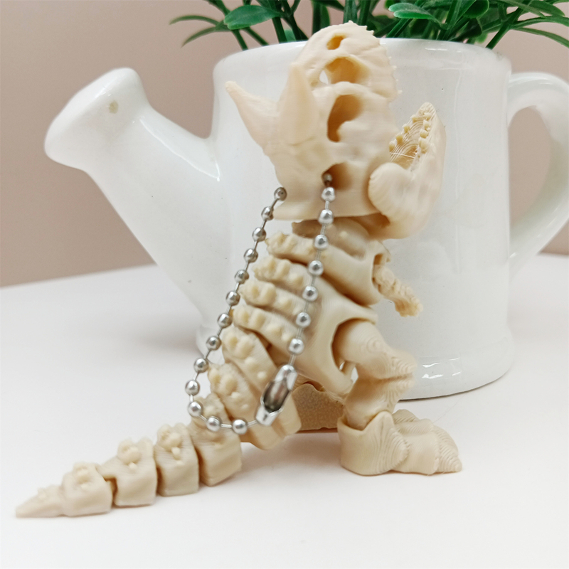 3D Printed Skeleton Bull Horn  - 3D Printing Dragon recension och pris