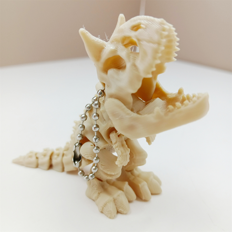 3D Printed Skeleton Bull Horn  - 3D Printing Dragon recension och pris