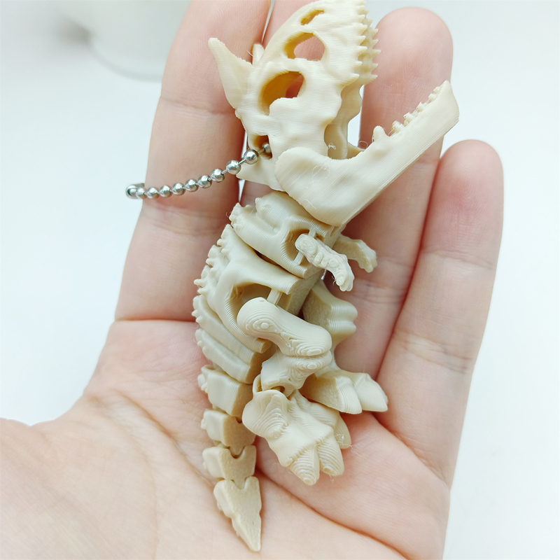3D Printed Skeleton Bull Horn  - 3D Printing Dragon recension och pris