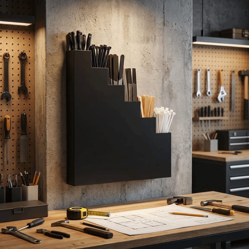 3D Printed Wall Mounted Tool H - 3D Printing Construction recension och pris